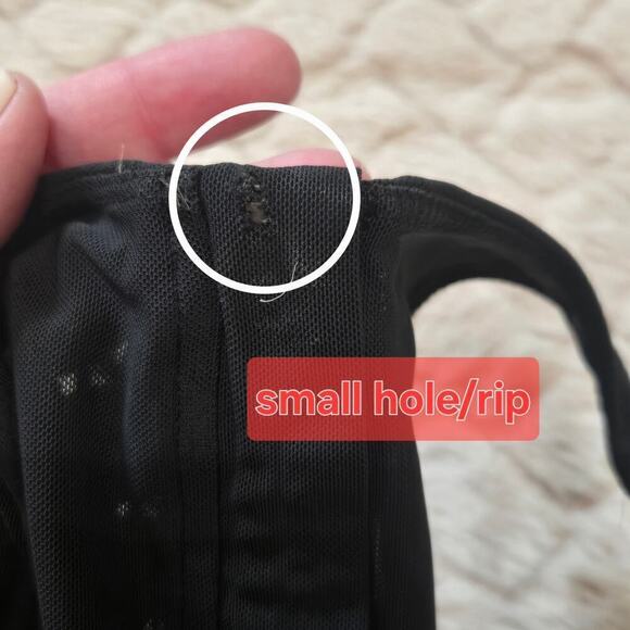 Zyia Black Active One More Rep Padded Sports Bra, Size Small - Picture 2 of 8